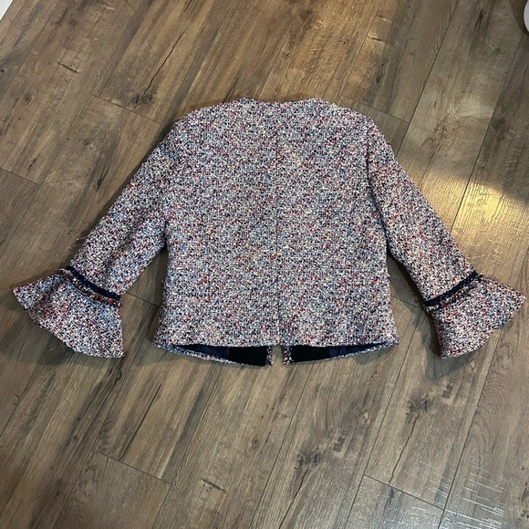 Tahari Multicolor Tweed Skirt Suit - Picture 2 of 11